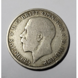 One florin argent George V Royaume Uni 1921 (527) — photo 2