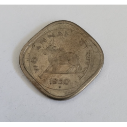 2 Annas cupro nickel Inde 1950 (595)