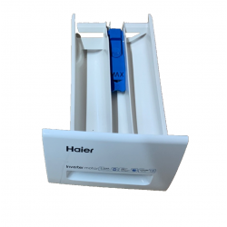 HAIER Tiroir bac à lessive + façade pour lave linge HW08-CPW14639
