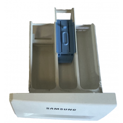 SAMSUNG Tiroir bac à lessive + façade pour lave linge WF80F5E0W2W — photo 2