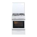 Cuisinière à gaz  BRANDT KMPM1001W BLANC