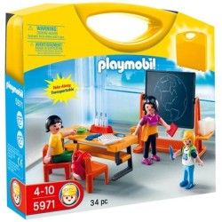 Playmobil City Life 5971 – Valisette maîtresse et élèves