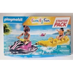Playmobil Family Fun 70906 – Scooter des mers et banane flottante