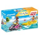 Playmobil Family Fun 70906 – Scooter des mers et banane flottante