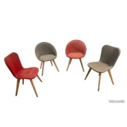 Chaise et fauteuil tressés VINCENT SHEPPARD – style scandinave