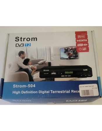 STROM -504 DVB T2 Décodeur...