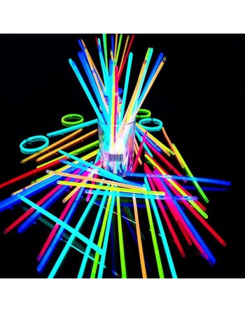 100 glow sticks bâtonnets...