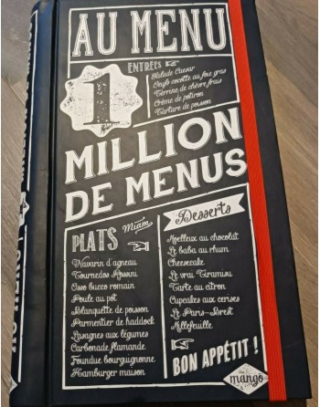 Au Menu 1 million de menus...