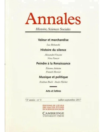 Annales histoires, sciences...