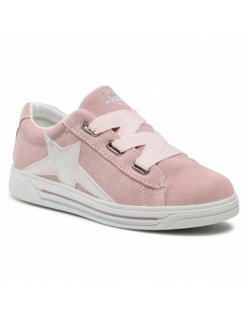 PRIMIGI Baskets cuir rose...