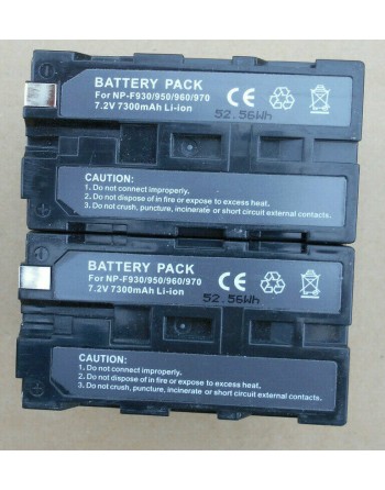 2 X BATTERY PACK LITHIUM...