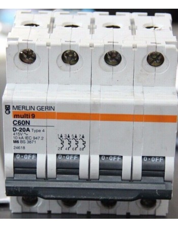 Multi 9 C60N 4 A MERLIN GERIN