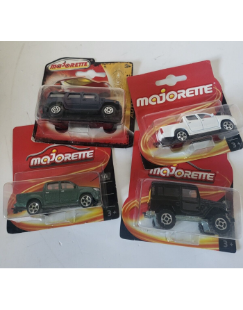 MAJORETTE Pack de 4...