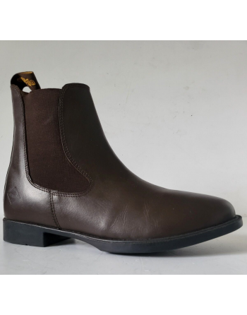 DASLÖ Bottines marron à...