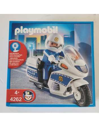 PLAYMOBIL Motard de police...