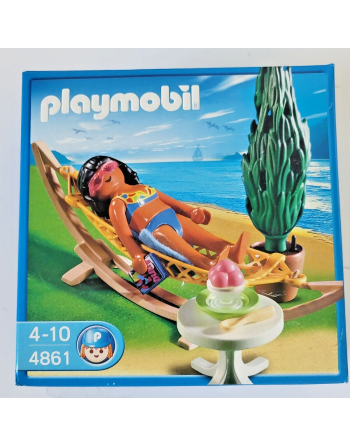 PLAYMOBIL Femme avec hamac...