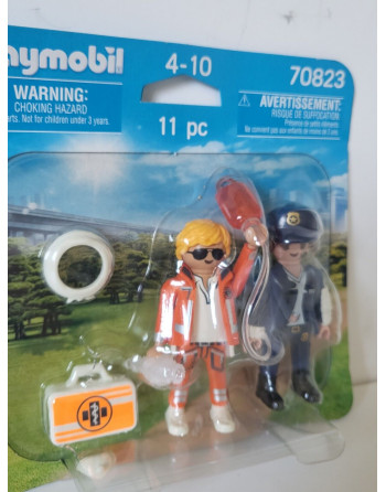 PLAYMOBIL Duo secouriste...