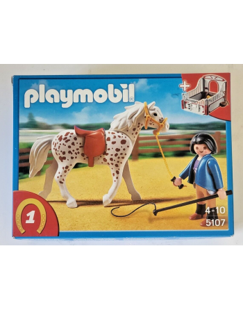 PLAYMOBIL Cheval et...