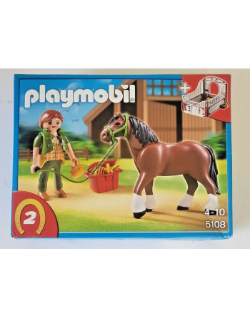 PLAYMOBIL Cheval et...