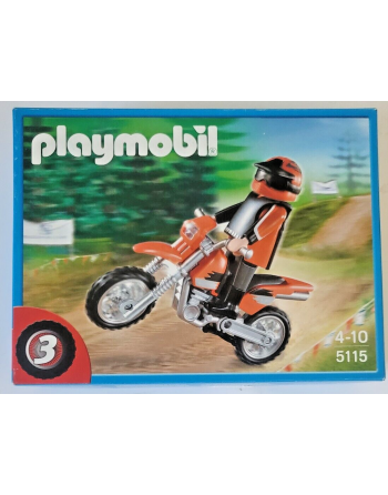 PLAYMOBIL Moto cross réf...