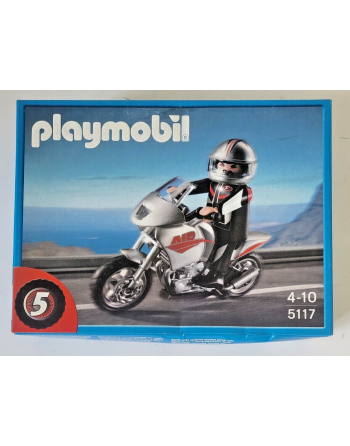 PLAYMOBIL Moto argentée réf...