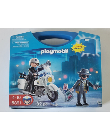 PLAYMOBIL Valisette police...