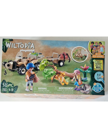 PLAYMOBIL Wiltopia Quad de...