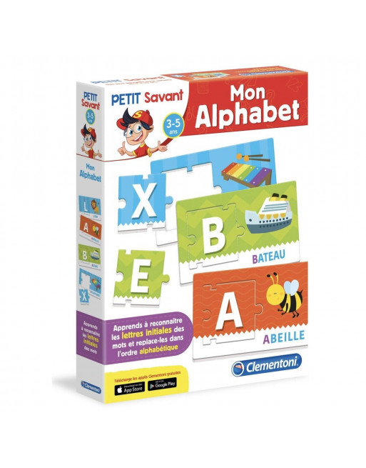 Apprendre mon alphabet dès 3 ans