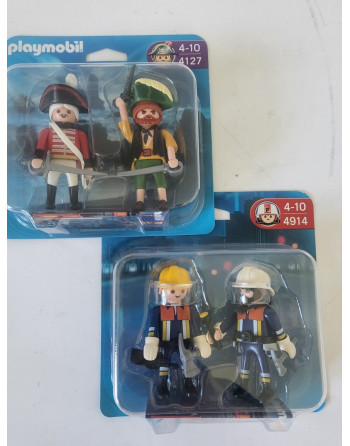 PLAYMOBIL FIGURINES 2 X 2...