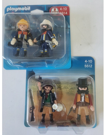 PLAYMOBIL FIGURINES 2 X 2...