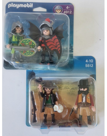 PLAYMOBIL FIGURINES 2 X 2...