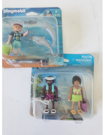 PLAYMOBIL FIGURINES 2 X 2...