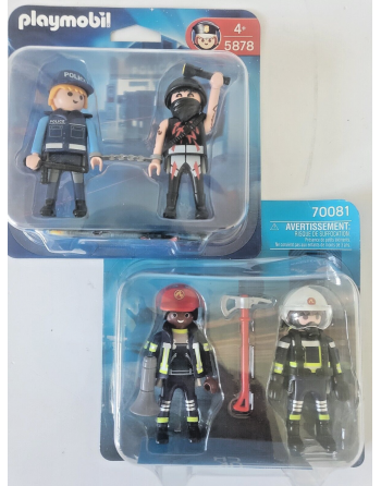 PLAYMOBIL FIGURINES 2 X 2...