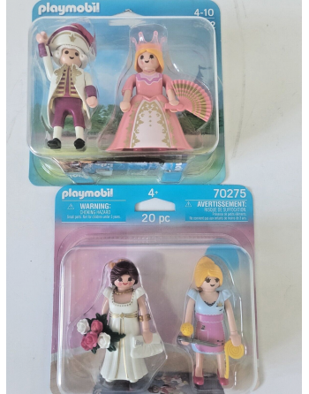 PLAYMOBIL FIGURINES 2 X 2...