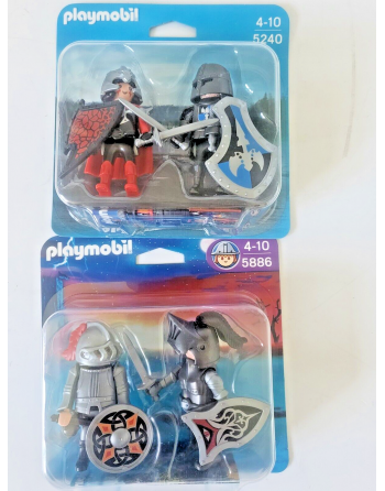 PLAYMOBIL FIGURINES 2 x 2...