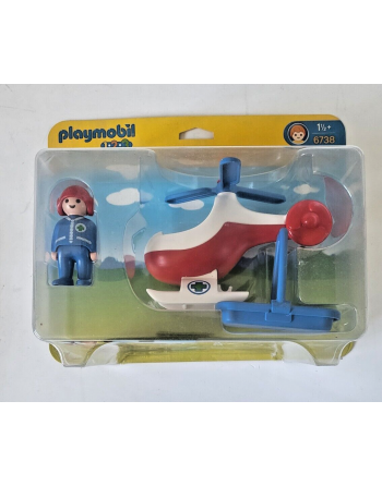 PLAYMOBIL 1.2.3 Pilote et...