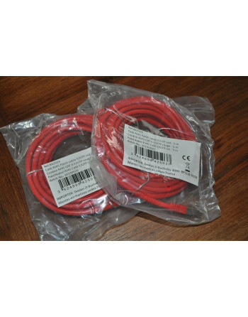 Lot de 2 Câbles RJ45 cat6...