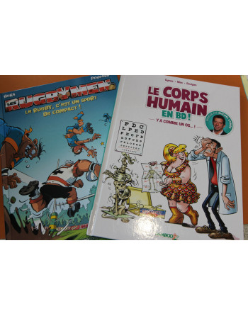 Lot de 2 bandes dessinées :...