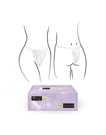 Slip tanga Femme Blanc en...