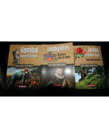 Lot de 3 livres : Hannibal...