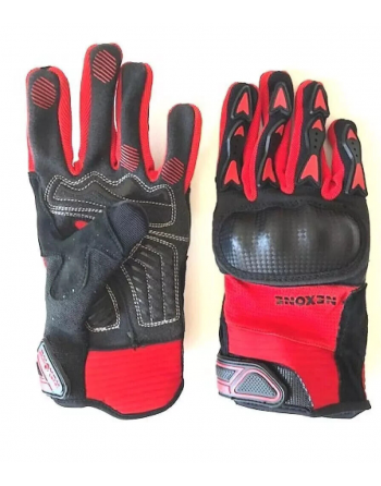 NEXONE Gants rouge de moto...