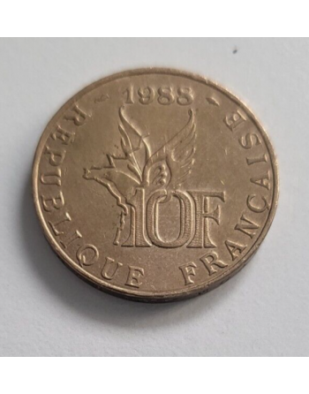 10 francs cuivre Roland...