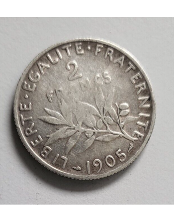 2 francs argent Semeuse...