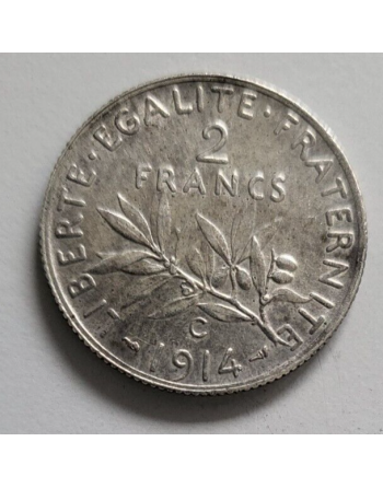 2 francs argent Semeuse...