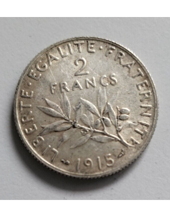 2 francs argent Semeuse...