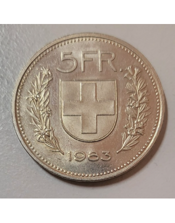 5 francs suisse cupronickel Tête de berger 1983 (243)