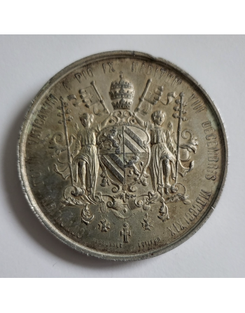 Médaille étain Vatican concile oecuménique Pie IX 1869 (402) Médaille étain Vatican concile oecuménique Pie IX 1869 (402)
