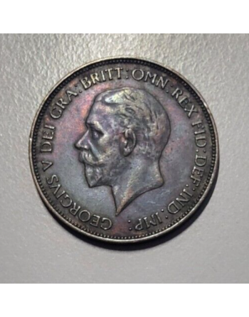 One penny bronze Georges V 1936 (191) — photo 2