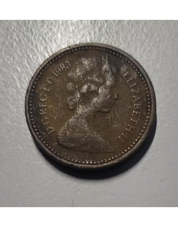 One pound 1 livre laiton de nickel Elizabeth II 1983 (193) — photo 2