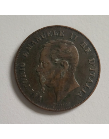 5 centesimi bronze Victor-Emmanuel II 1861 M (211) — photo 2